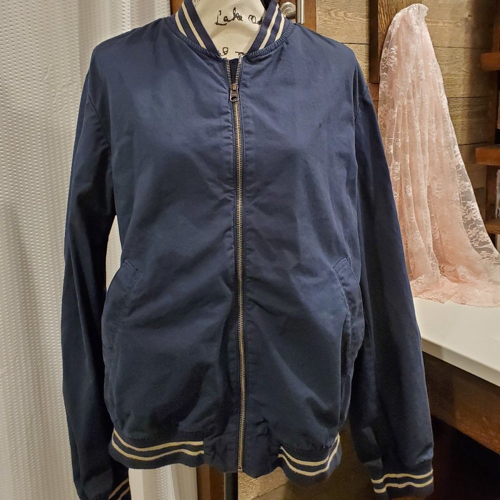 L.O.G.G. H&M Mens Bomber Style Lightweight Jacket